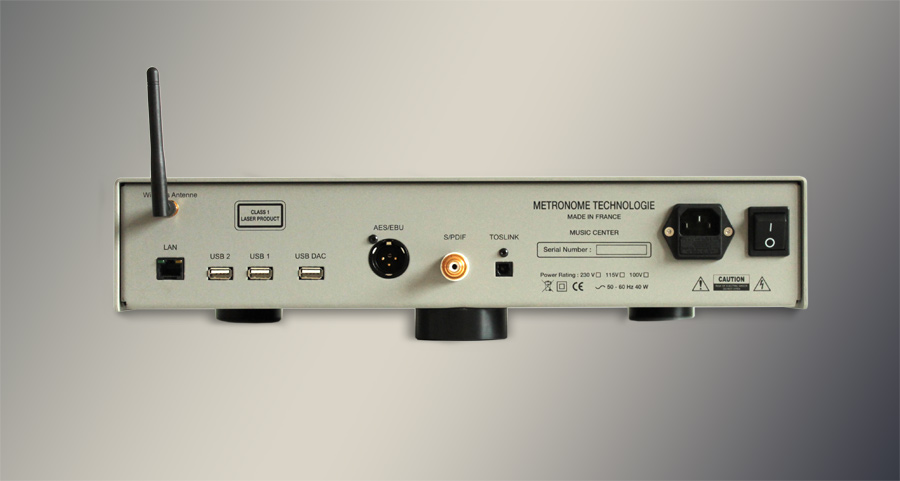 Metrónome MC1 Music Server Reviews Testes > Artigos >