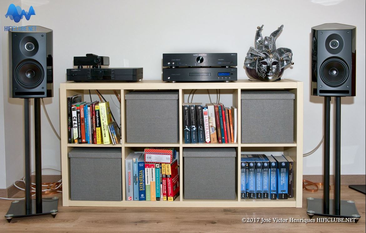 Audio Analogue Crescendo & Sonus faber Venere 2.0, nada mal para começo de vida...