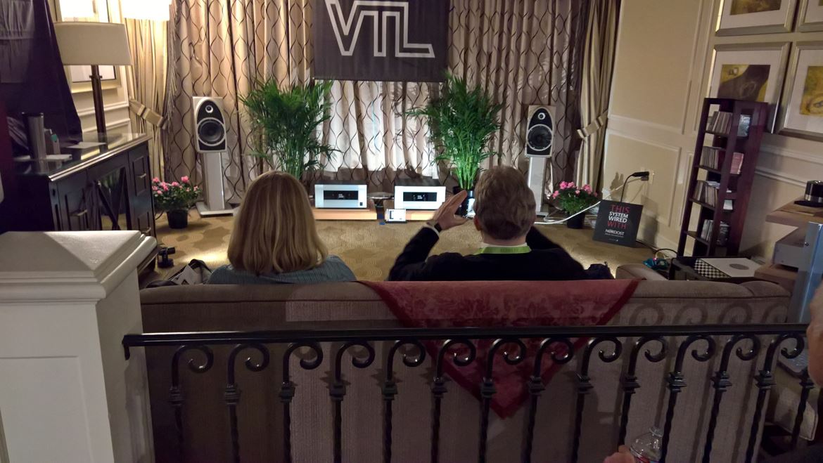 CES 2018 - VTL e Wilson Audio (foto graciosamente enviada por Daryl Wilson para Hificlube.net)