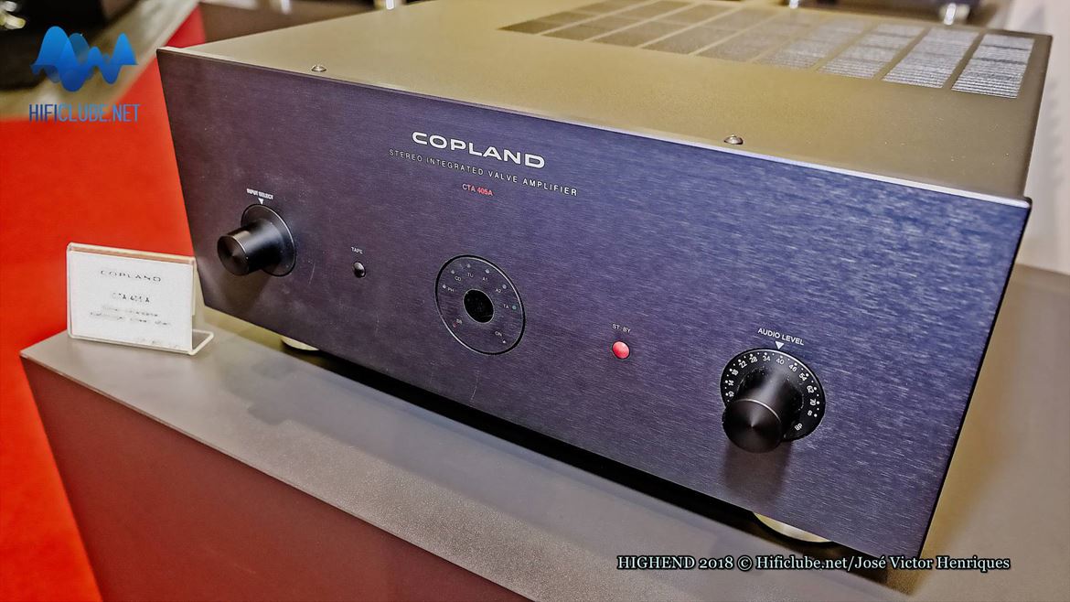 Copland CTA 405A, amplificador integrado a válvulas