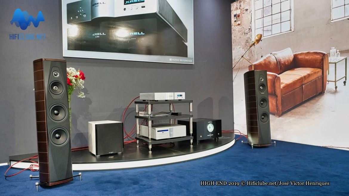 Sonus faber Olympica III Series com amplifcação Krell 3001.jpg