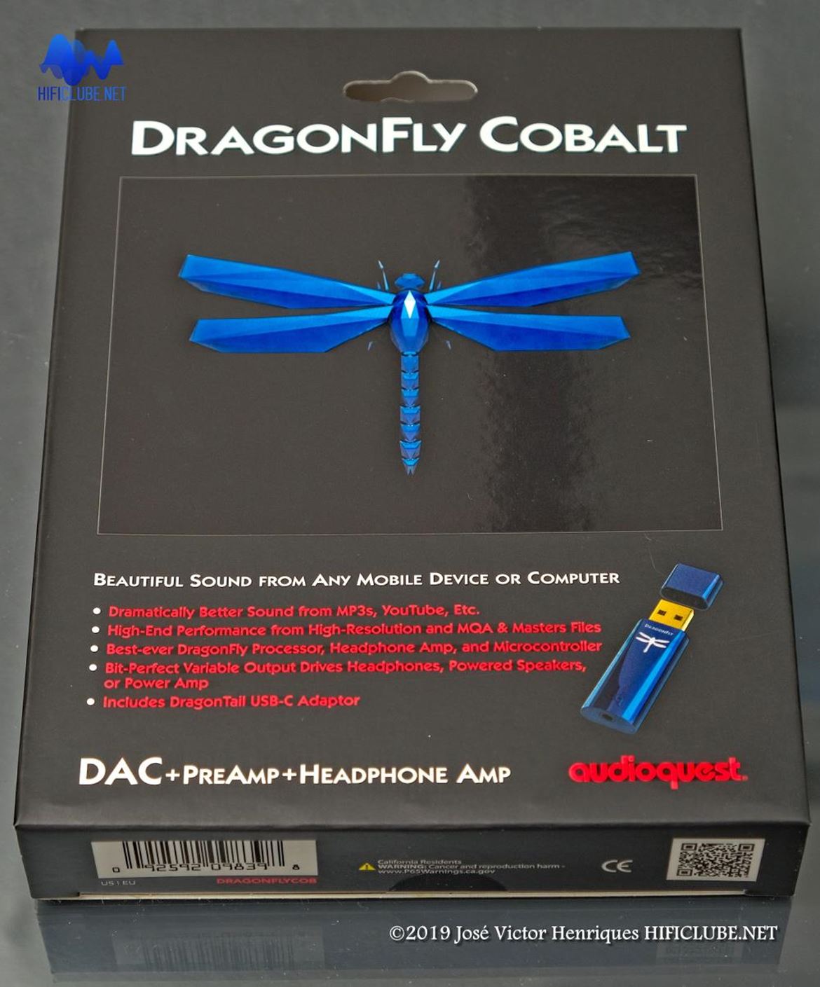 Embalagem exterior do Cobalt