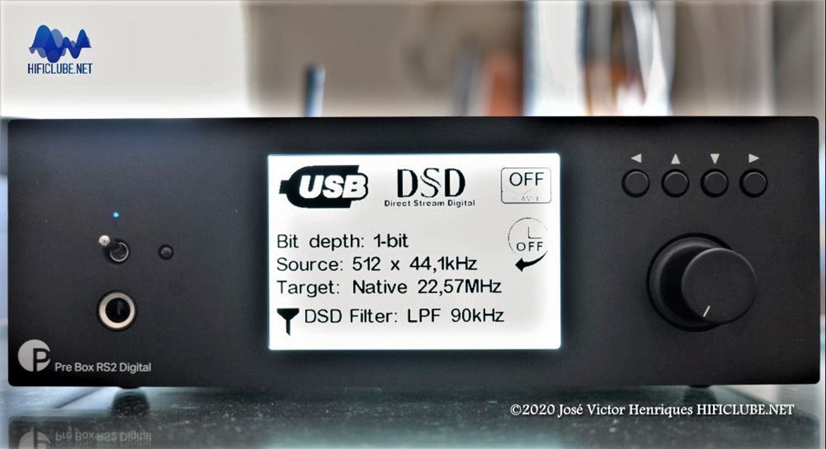 Pre Box RS2 Digital - compatível com DSD 512