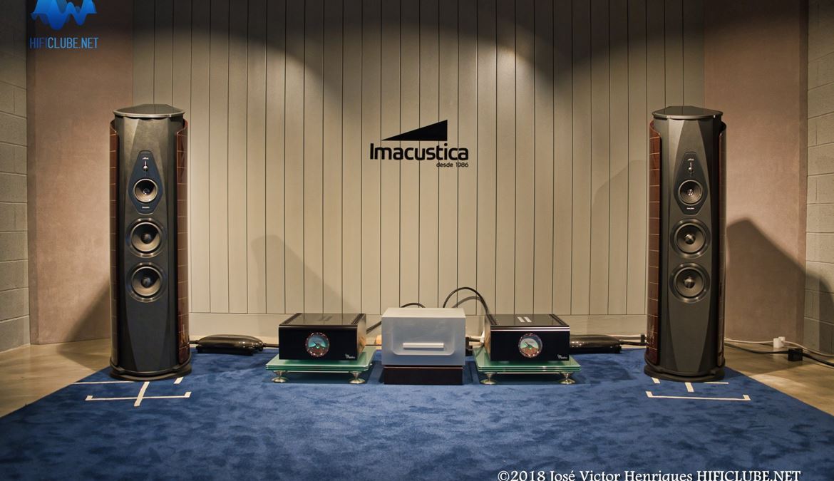 Sonus faber Aida II c/monoblocos D'Agostino Progression (+Constellation 500) - Imacustica, Março de 2018