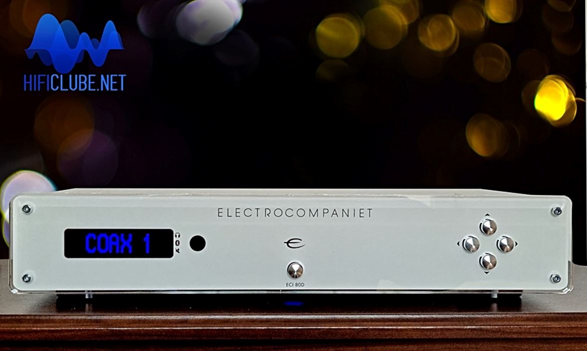 Electrocompaniet ECI 80 D Perspex 10mm front panel shows a clean face