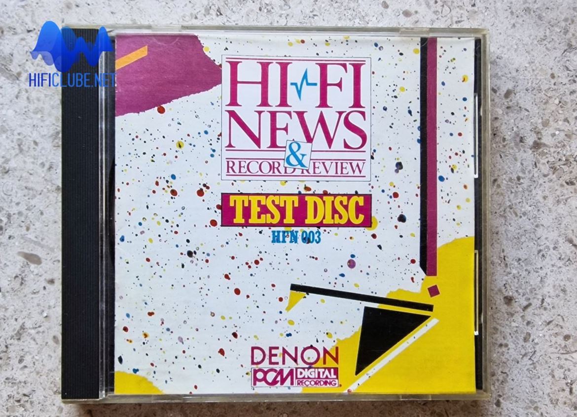 Hi-fi News Test Disc (HFN003/1986) with the (in)famous Garage Door track!