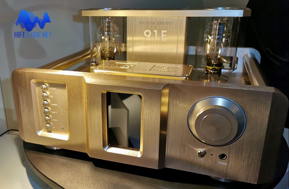 Western Electric 91 E 300B tube integrated amplifier