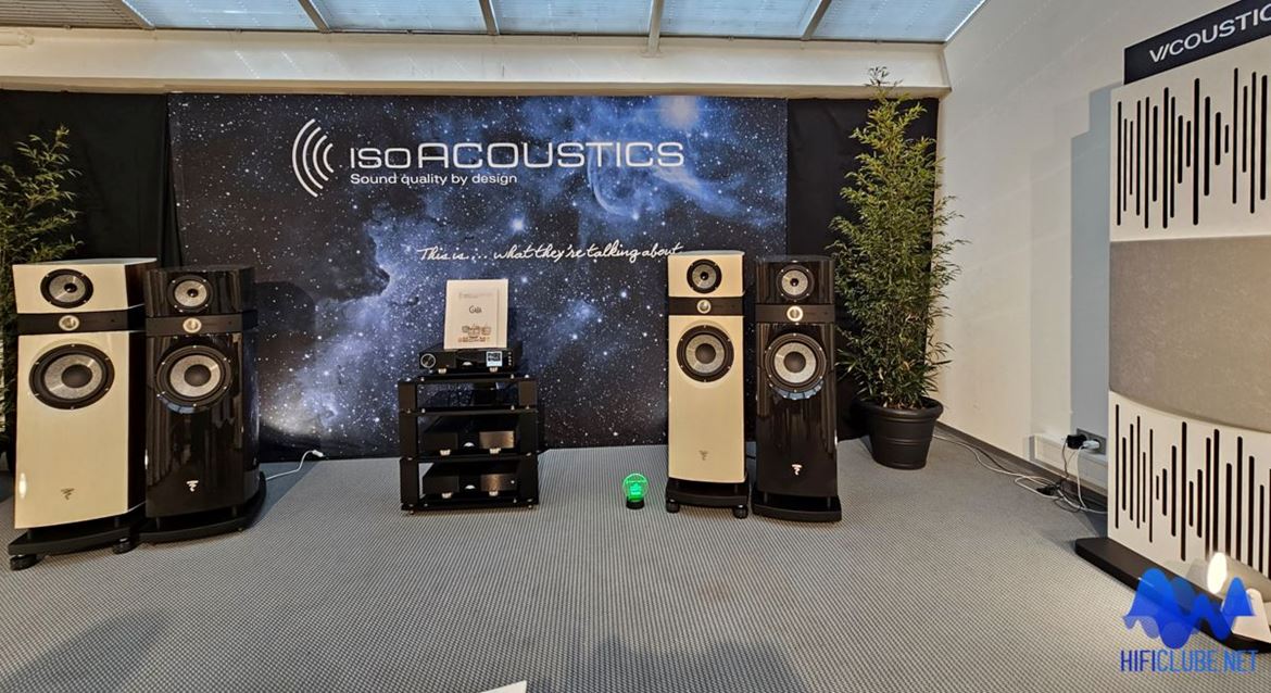 Sala de demonstração da ISO Acoustics