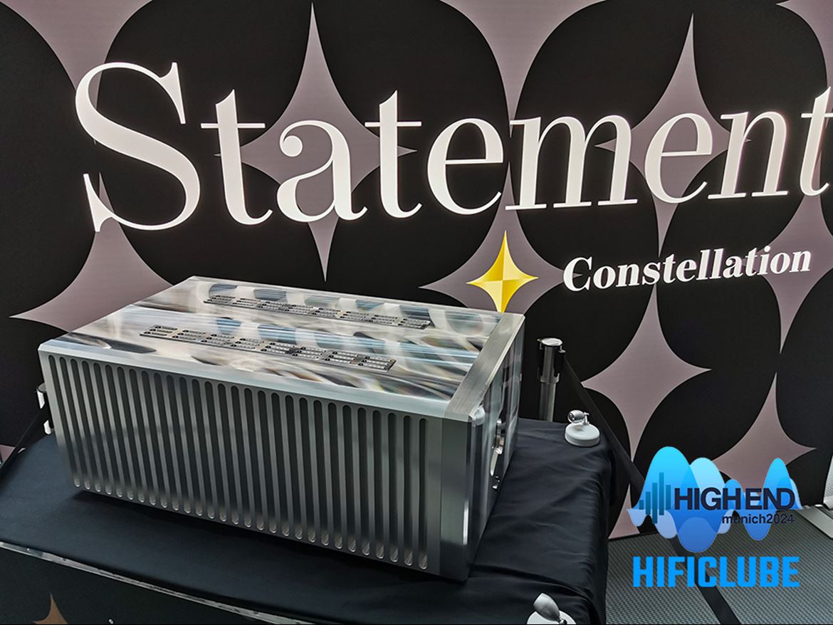 Constellation Statement. Ainda não foi desta que o ouvi. Mas basta olhar para perceber que estamos perante algo de superlativo. Será que um dia vai fazer uma visita à Imacustica, nem que seja de cortesia...