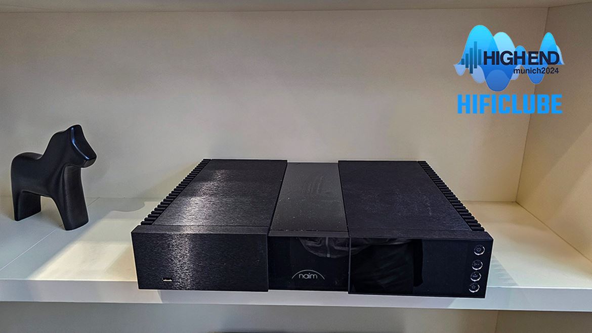 Naim Series 300 NS333 Streamer (32.bit/384kHz PCM e DSD128. Roon Ready.