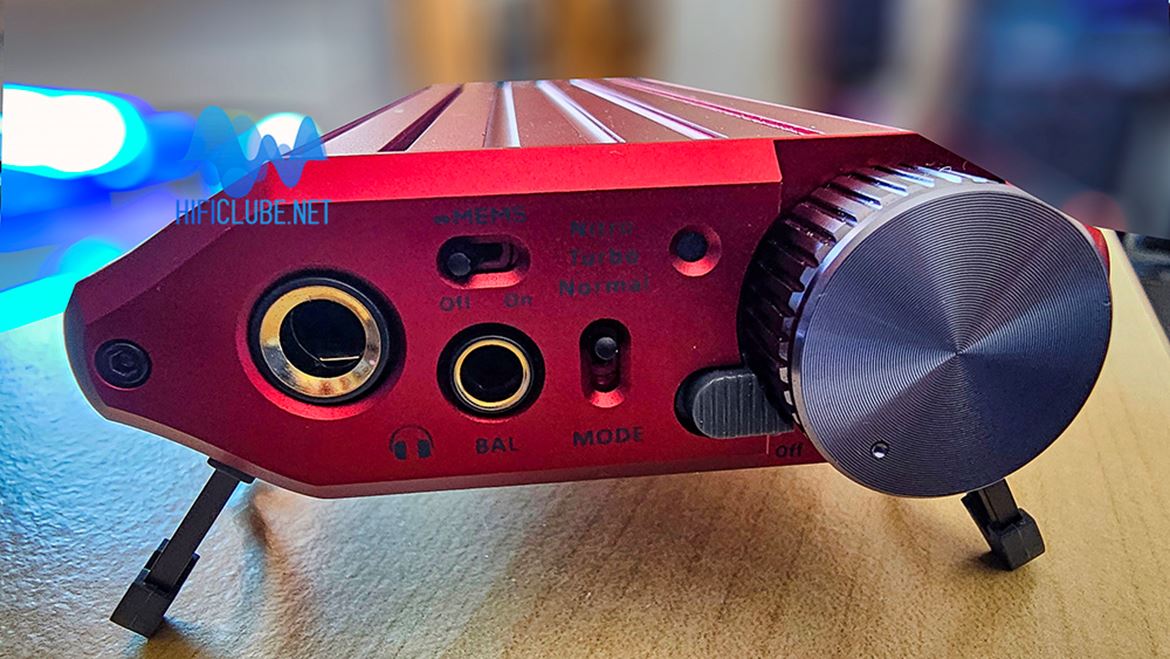 iFi Audio Diablo 2 - Safety first: volume sliding lock