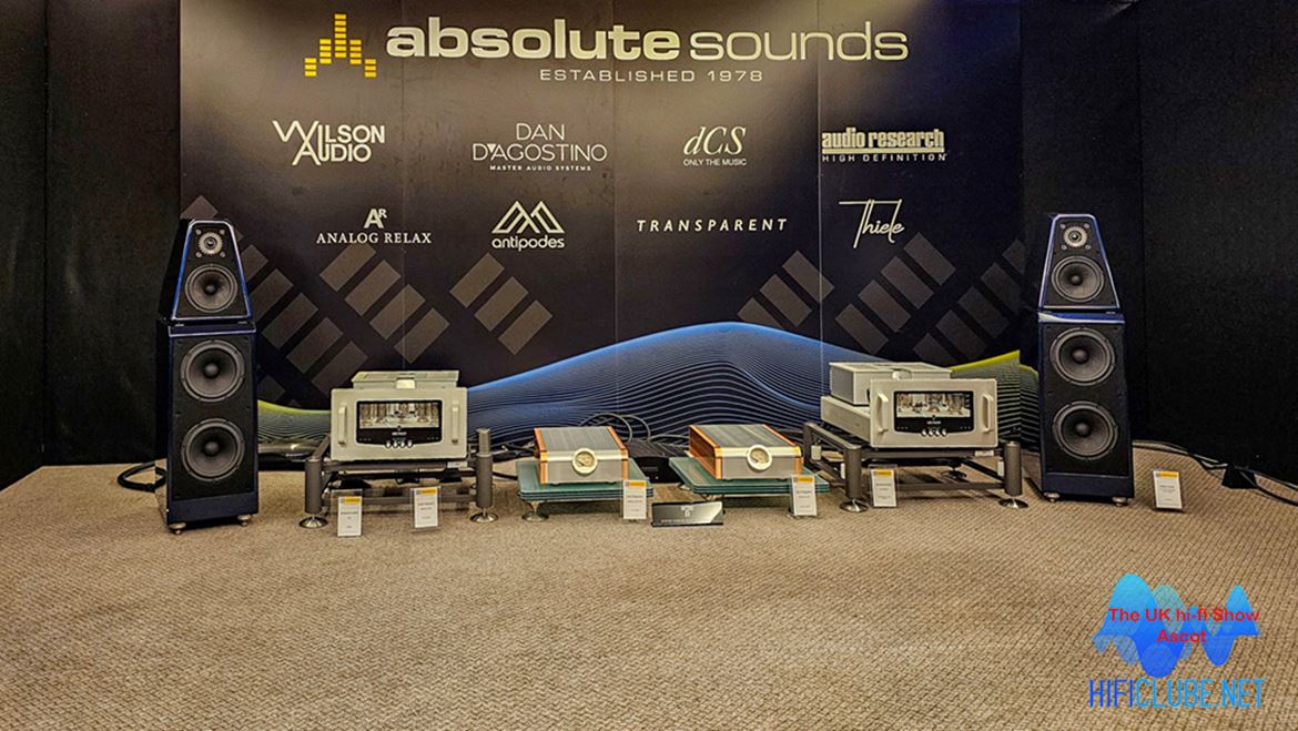 The Watt/Puppy 50th anniversary+Audio Research Reference 330M at the recent UK Hifi Show, Ascot.