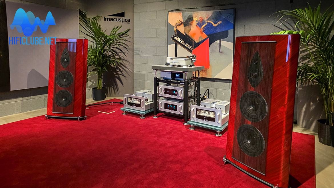 Auditório 1: Audio Research 330M + Sonus faber Stradivari G2