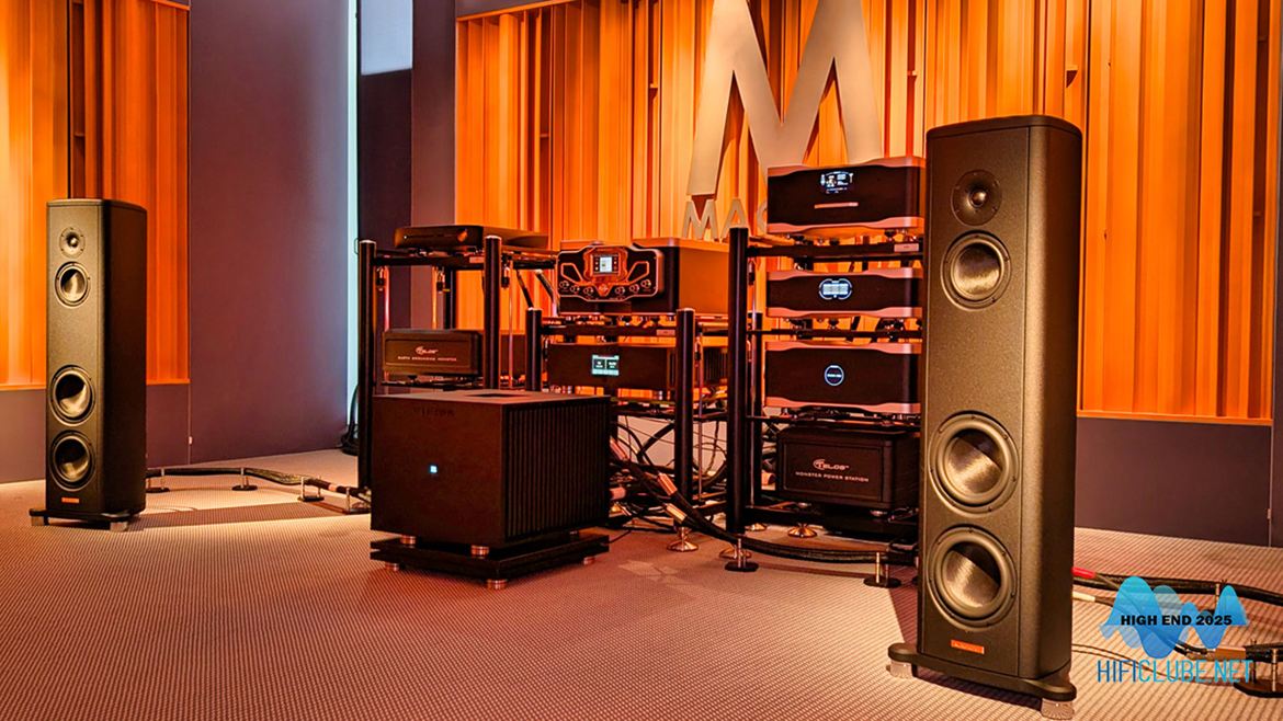 Magico S2. Um dos grandes sons de Munique, numa sala acusticamente tratada (e sossegada)