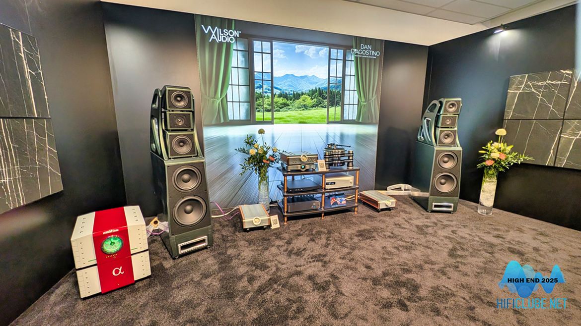 Dan D'Agostino Momentum MxV (os meninos bonitos de Dan) + Wilson Audio Alexx V (alimentação/condicionador Stromtank