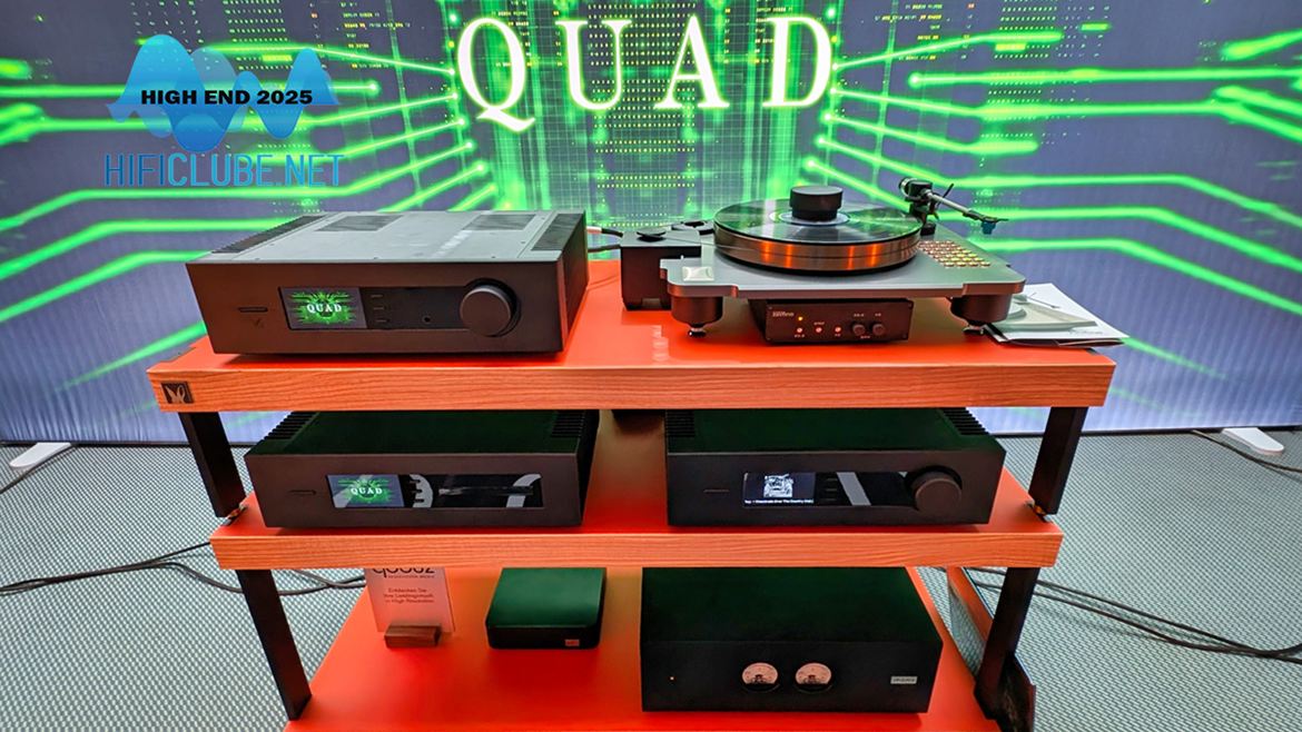 Quad Platina: integrado, streamer e leitor CD.