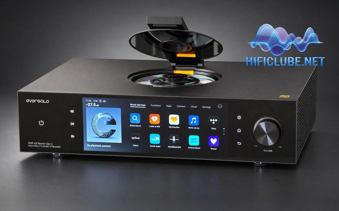 Com o DMP-A8 Master Gen 2, recuperamos o prazer de ouvir um álbum na sua edição original, sem que um algoritmo qualquer escolha por nós as versões alternativas.