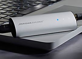 Meridian Explorer 2, o primeiro DAC compatível com MQA, mediante instalação de firmware ainda não disponível