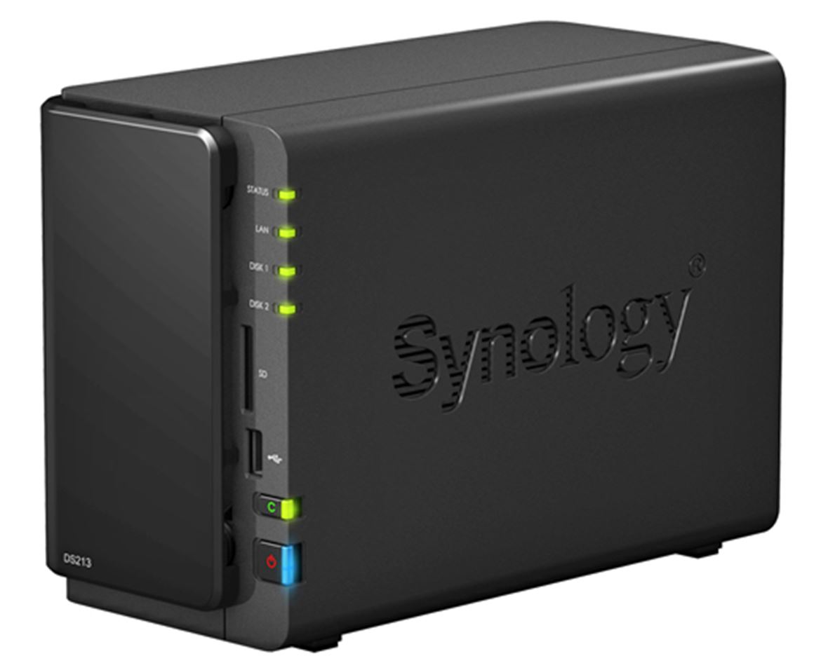 Synology DS123J. Um NAS da última geração é um parceiro importante para o bom desempenho do Lumin