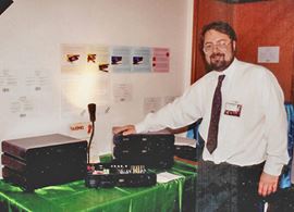 Robert Watts, no tempo da dpa (foto histórica do arquivo Hificlube)