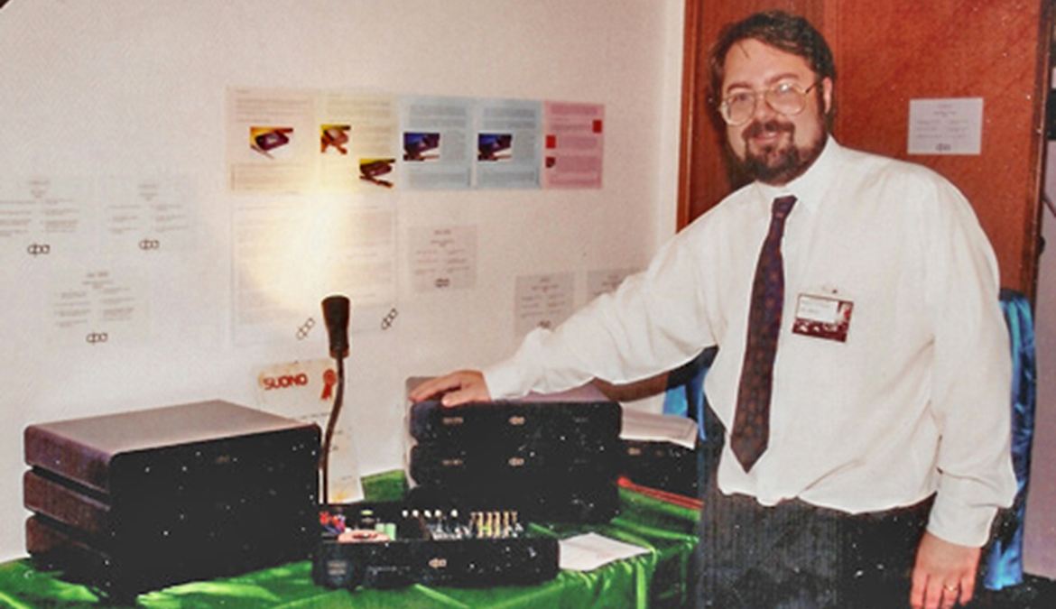 Robert Watts, no tempo da dpa (foto histórica do arquivo Hificlube)