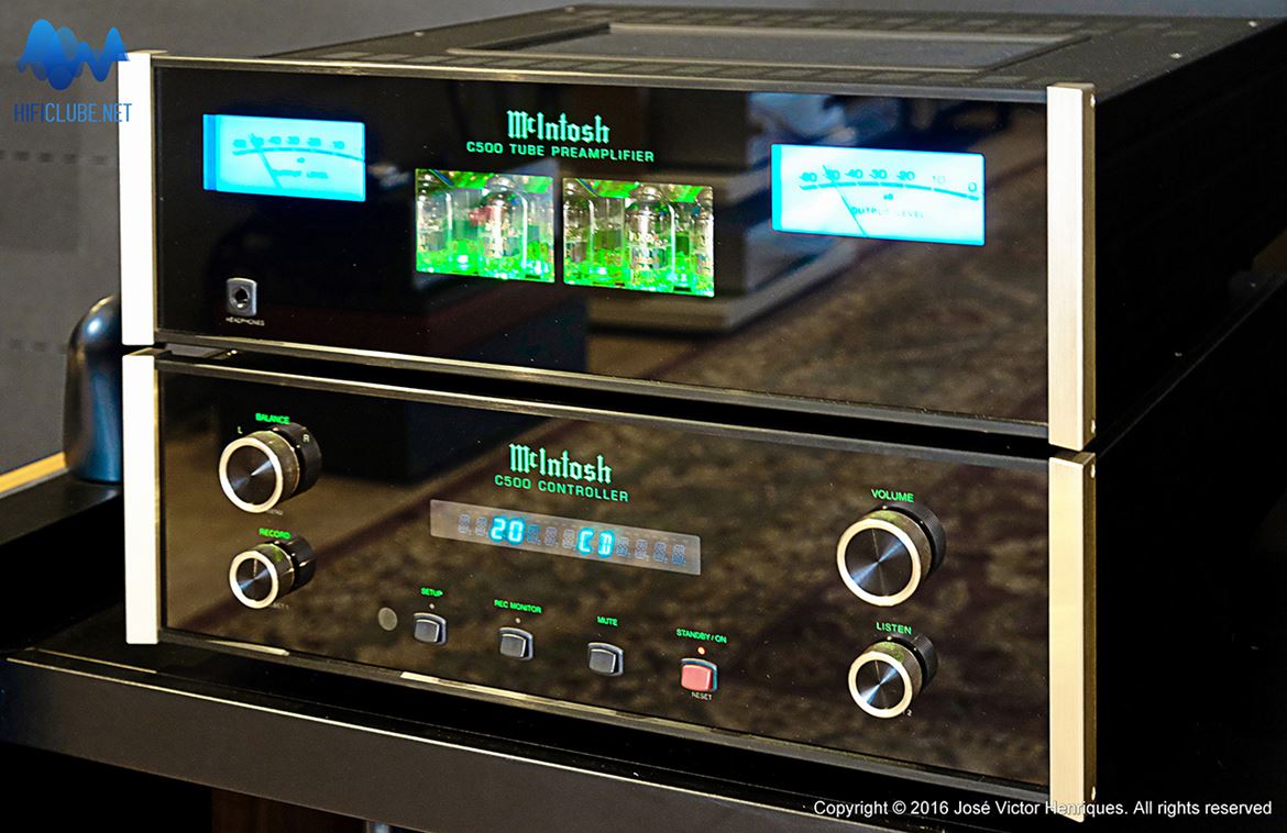 McIntosh C500, prévio com andar a válvulas