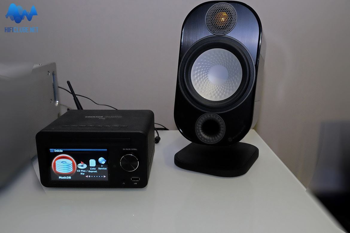 Cocktail Audio X12 Streamer -DAC - Monitor Audio Apex 10, para quem viaja em classe económica com pouca bagagem