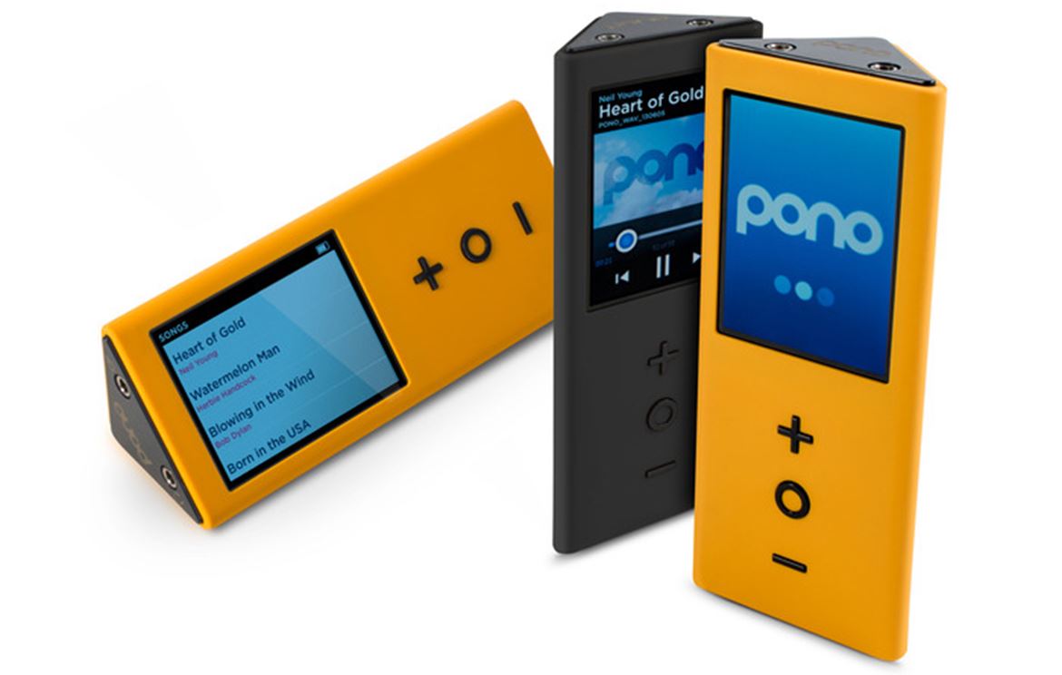 Pono player by Neil Young