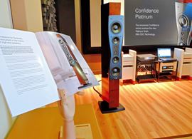 Dynaudio Platinum Confidence 4, no auditório principal