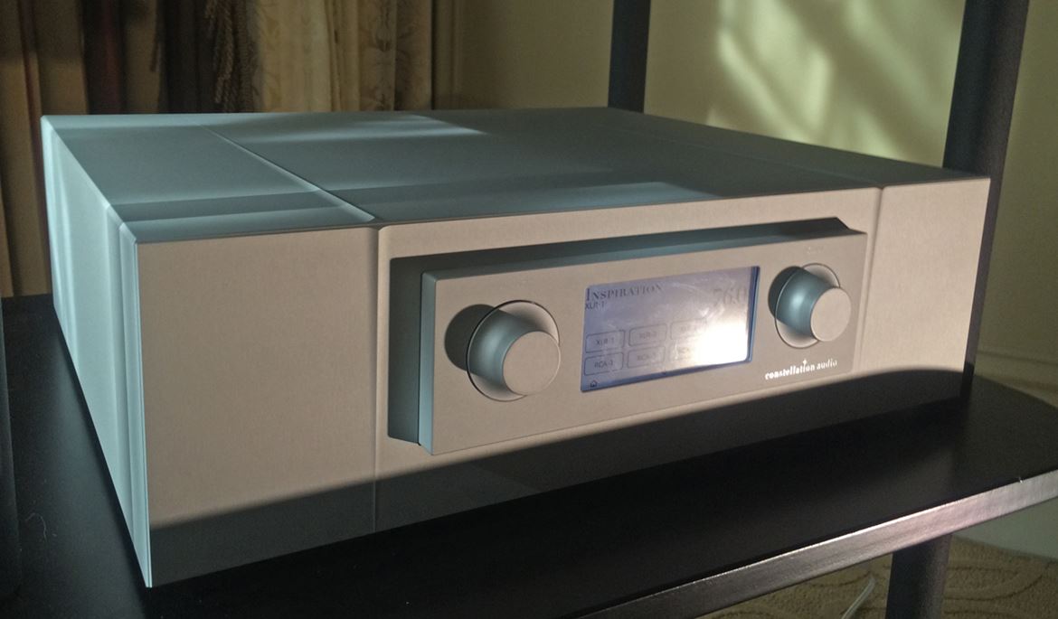 Constellation Audio Inspiration preamplifier (photo courtesy R.Franassovici)