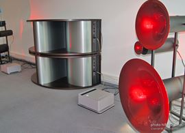 As fabulosas Avantgarde Trio+2xBassHorn, no Highend 2012, Munique