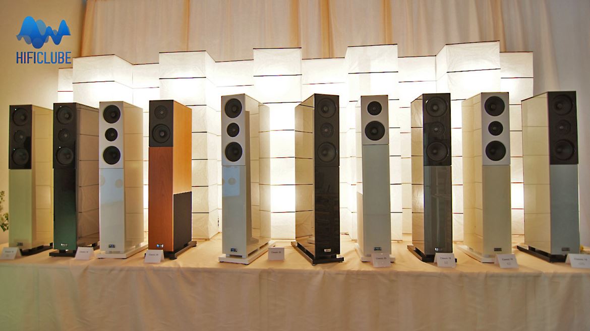 Highend 2013: Audio Physic Classic: they come in colors everywhere, they are like a rainbow...