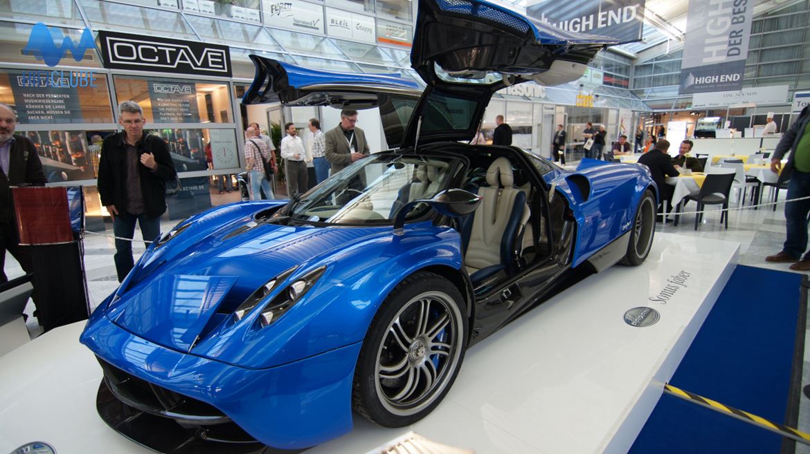 Highend 2013: Pagani Huayra com som Sonus Faber