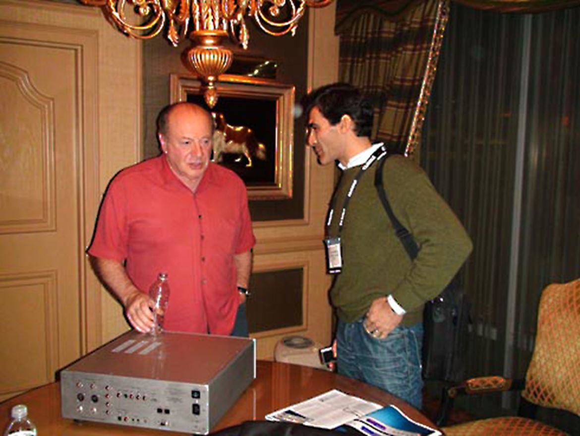 Rui Calado com Dan D'Agostino, CES 2009, Las Vegas