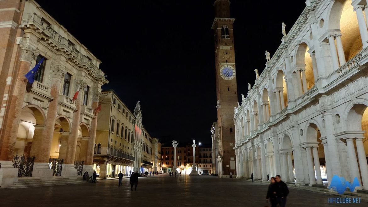 Vicenza  é de uma beleza pacata e doce