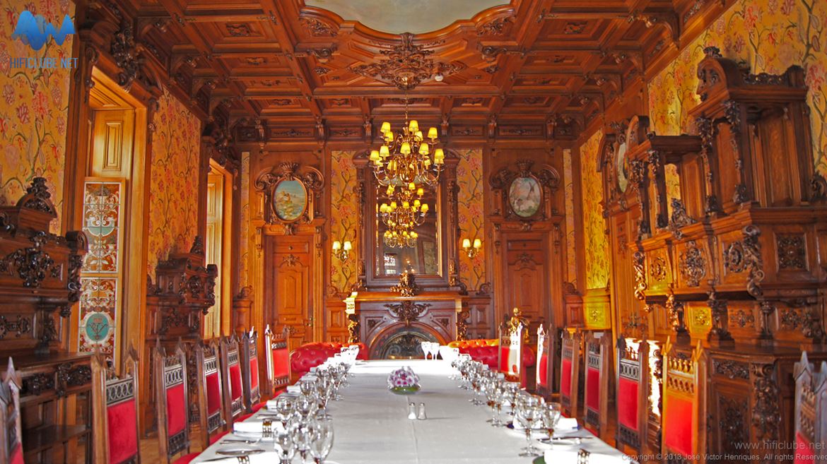 Sala de jantar do Palácio Valle-Flôr (Pestana Palace)