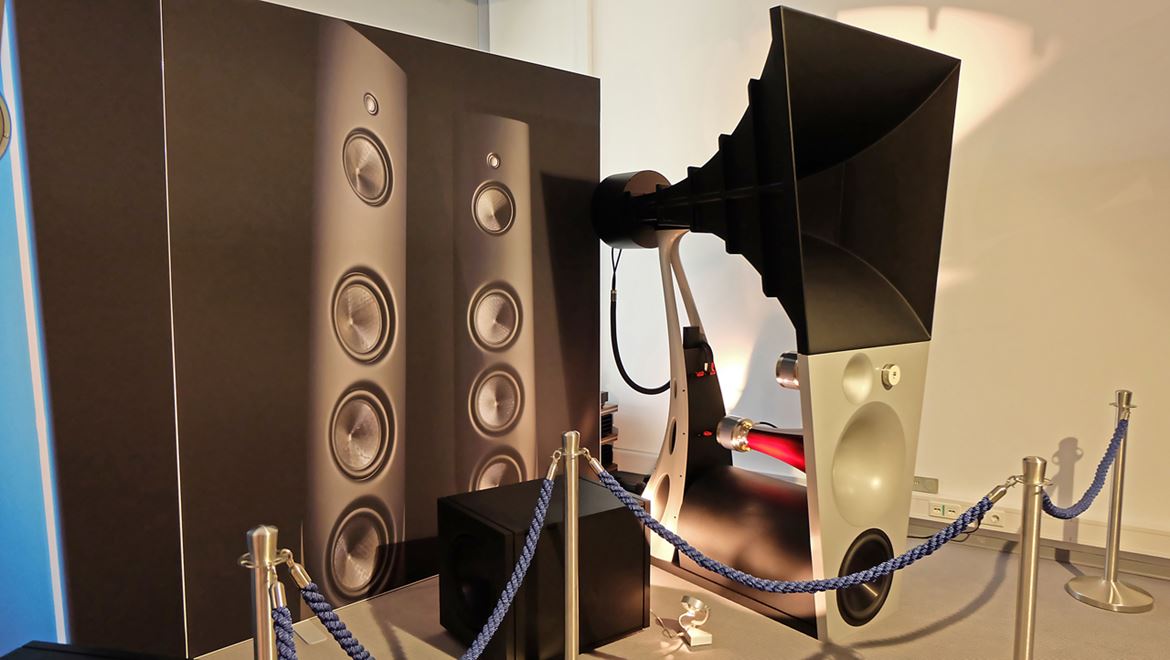 The Ultimate III loudspeaker system sounded powerful yet graceful