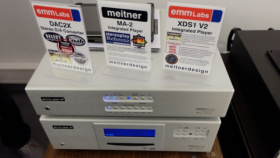 Music was sourced by emm labs electronics