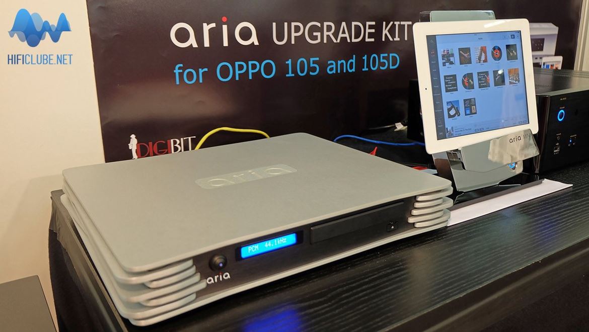 Aria, um Music Server distintivo e apelativo, agora geminado com a Oppo para uma melhor integração de tecnologia e funcionalidades