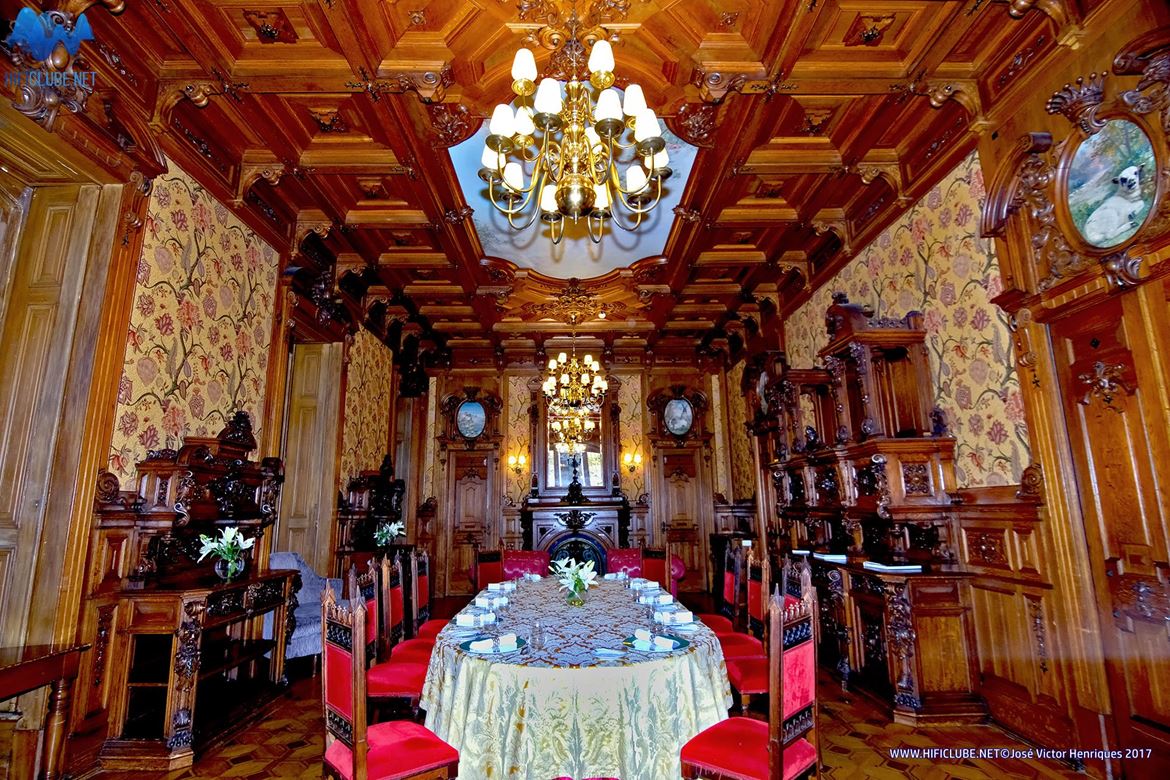 Hotel Pestana Palace - Lisboa - uma das salas de jantar privadas