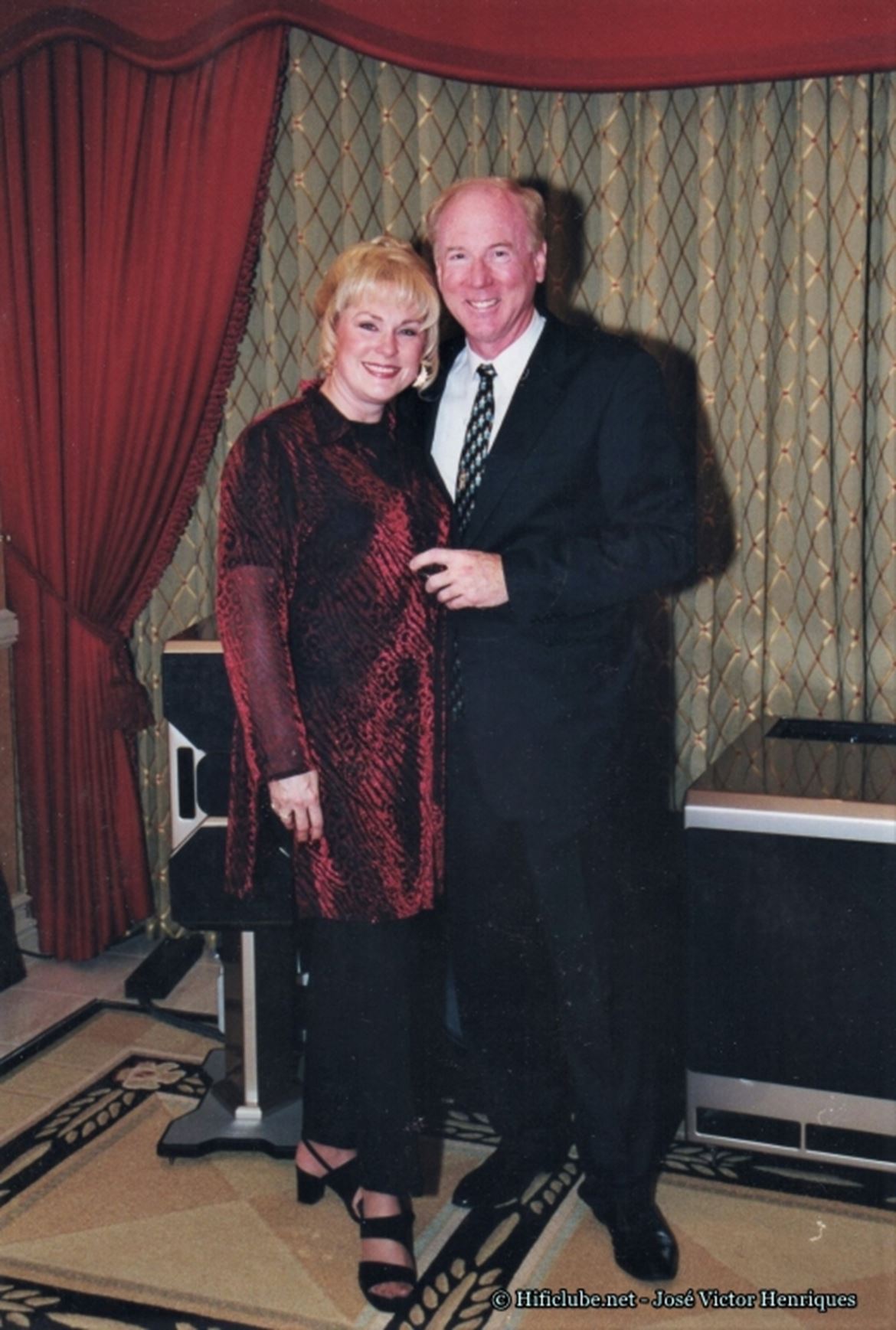 Sheryl e Dave Wilson, no Mirage, em Las Vegas (1997)